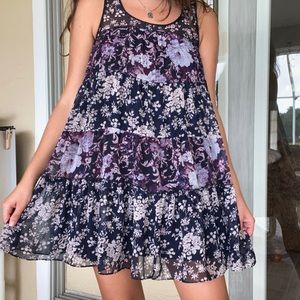 Kimchi Blue floral flowy dress